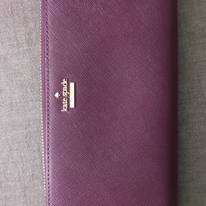 Kate Spade Purple Clutch